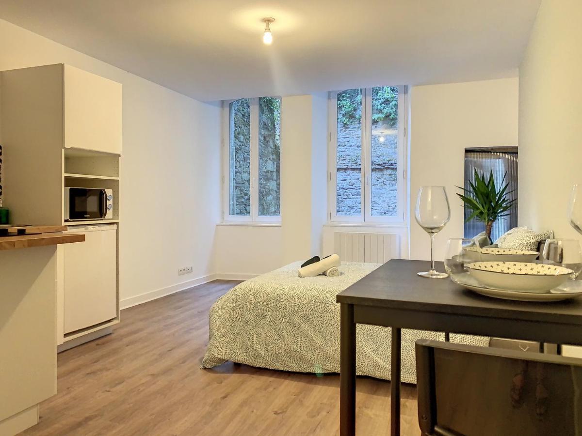 Gambetta - Studio - Terrasse - Proche Gare Apartment Morlaix Luaran gambar