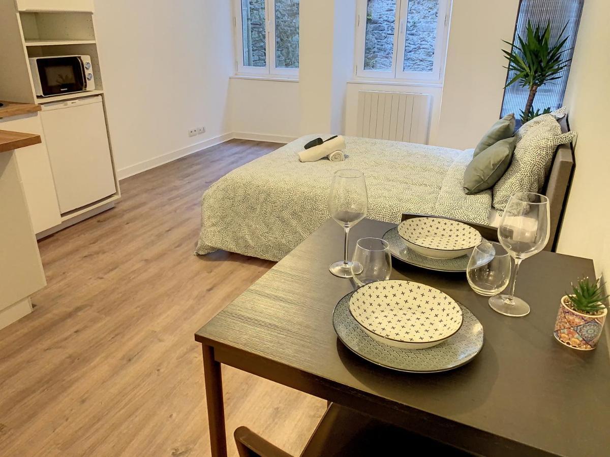 Gambetta - Studio - Terrasse - Proche Gare Apartment Morlaix Luaran gambar